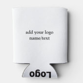 Rafraîchisseur Pour Canette simple minimum ajouter votre nom MONOGRAM GROOMSME (Dos)