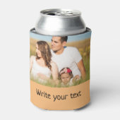 Rafraîchisseur Pour Canette simple minimum ajouter votre texte photo noël c (Can devant)