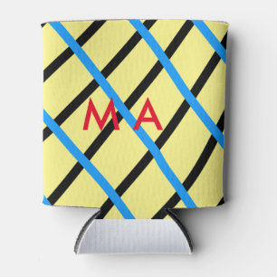 Rafraîchisseur Pour Canette Simple monogramme ajouter votre nom lettre man min