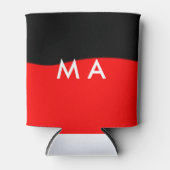 Rafraîchisseur Pour Canette Simple monogramme ajouter votre nom lettre man min (Devant)