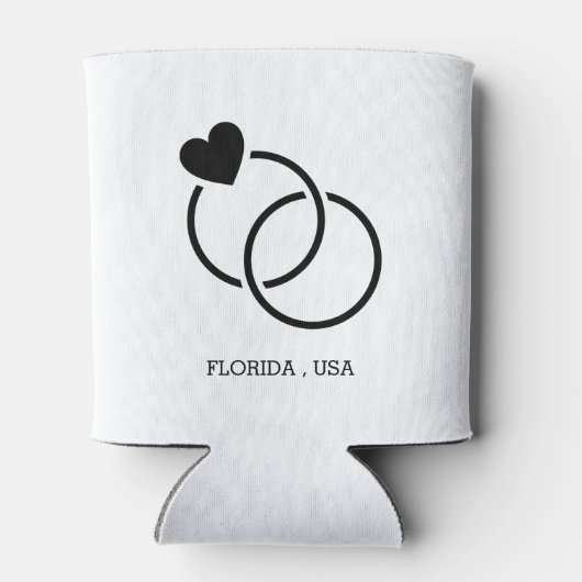 Rafraîchisseur Pour Canette Simple, nous avons eu un Mariage accroché (Dos)