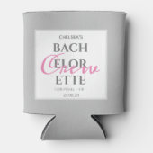 Rafraîchisseur Pour Canette Simple Summer Grey Bachelorette Creative Party (Devant)