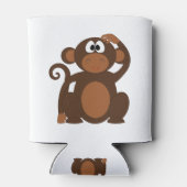 Rafraîchisseur Pour Canette Singe mignon (Dos)