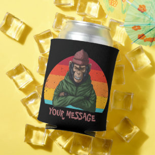 Rafraîchisseur Pour Canette Singe vert