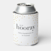 Rafraîchisseur Pour Canette sip sip hooring élégant or poka dot anniversaire (Can Dos)