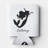 Rafraîchisseur Pour Canette Sirène à bord noir/blanc Thunder_Cove (Dos)