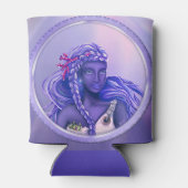 Rafraîchisseur Pour Canette Sirène de mer violette (Dos)