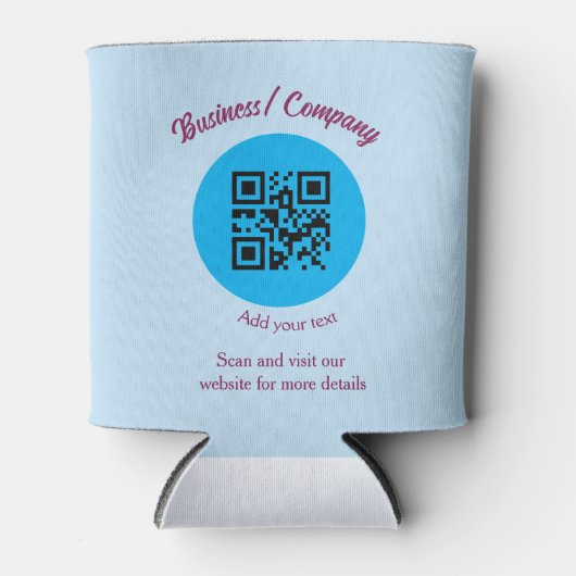 Rafraîchisseur Pour Canette Site web simple de société commerciale code-barres (Devant)