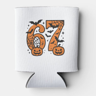 Rafraîchisseur Pour Canette Six sept mèmes Halloween 67 Mason Éffrayant