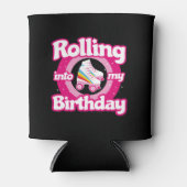 Rafraîchisseur Pour Canette Skate Party - Roller Roller Roller Patinage Annive (Devant)