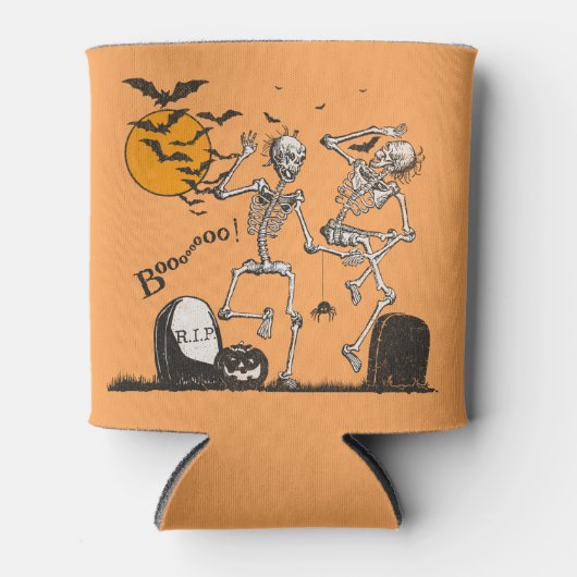 Rafraîchisseur Pour Canette Skeleton Halloween (Devant)