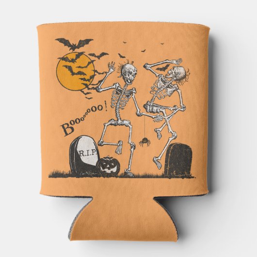 Rafraîchisseur Pour Canette Skeleton Halloween (Dos)