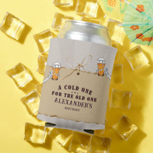 Rafraîchisseur Pour Canette Skeleton Un Froid Pour L'Anniversaire De La Bière 