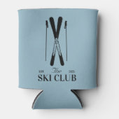 Rafraîchisseur Pour Canette Ski Party (Devant)