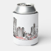 Rafraîchisseur Pour Canette Skyline de Chicago moderne (Can Dos)