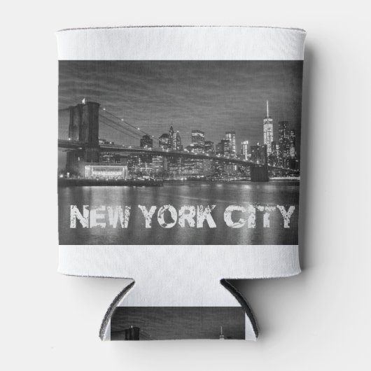 Rafraîchisseur Pour Canette Skyline de New York (Devant)