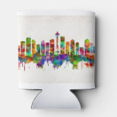Rafraîchisseur Pour Canette Skyline de Seattle (Dos)