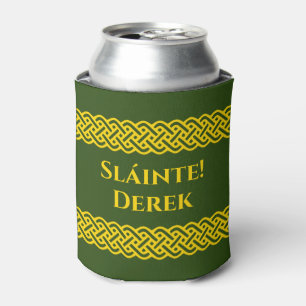 Rafraîchisseur Pour Canette Sláinte Irish salue Celtic Green