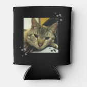 Rafraîchisseur Pour Canette Sleepy Siamese Tabby Cat Can Cooler (Devant)