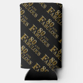 Rafraîchisseur Pour Canette Slim 80e anniversaire (Verso)