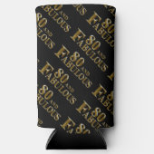 Rafraîchisseur Pour Canette Slim 80e anniversaire (Recto)