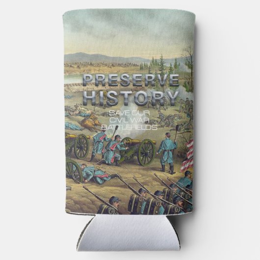 Rafraîchisseur Pour Canette Slim ABH Civil War Battlefield (Verso)