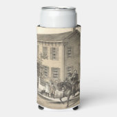 Rafraîchisseur Pour Canette Slim ABH Springfield (Seltzer Recto)