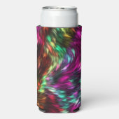 Rafraîchisseur Pour Canette Slim Abstract Colorful Fur Background-24605 (Seltzer Verso)