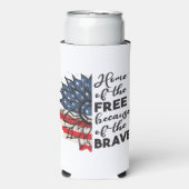 Rafraîchisseur Pour Canette Slim Accueil de Free Seltzer Can Cooler (Seltzer Recto)