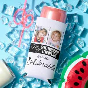 Rafraîchisseur Pour Canette Slim Ajouter 4 photos adorables petits-enfants noirs