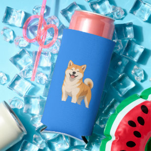 Rafraîchisseur Pour Canette Slim Akita Anime-Heureux