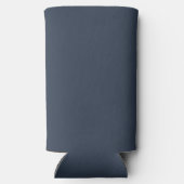 Rafraîchisseur Pour Canette Slim Aquarelle côtière Oyster Wedding Favoriser (Verso)