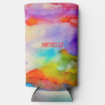 Aquarelle Couleurs arc-en-ciel Art personnalisé