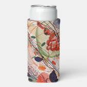 Rafraîchisseur Pour Canette Slim Aquarelle Dreams : Kandinsky haute résolution (Seltzer Recto)