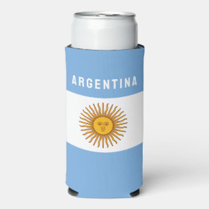 Rafraîchisseur Pour Canette Slim Argentine Amérique du Sud Drapeau Buenos Aires