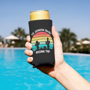 Rafraîchisseur Pour Canette Slim Arizona Desert Cactus Sunset Personnalisé