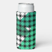 Rafraîchisseur Pour Canette Slim Arlequin Triangle Vert (Seltzer Recto)