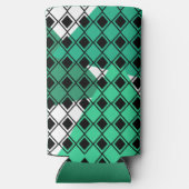 Rafraîchisseur Pour Canette Slim Arlequin Triangle Vert (Verso)