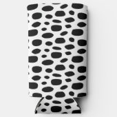 Rafraîchisseur Pour Canette Slim Arrière - plan noir blanc (Recto)