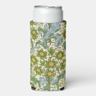 Rafraîchisseur Pour Canette Slim Art floral de William Morris Orchard Green