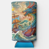 Rafraîchisseur Pour Canette Slim Artsy Dragon (Recto)