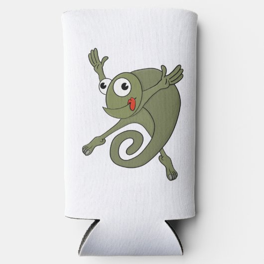 Rafraîchisseur Pour Canette Slim Awesome Chameleon (Recto)