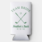 Rafraîchisseur Pour Canette Slim Bachelorette de golf dernier Swing (Verso)