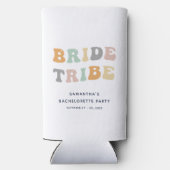 Rafraîchisseur Pour Canette Slim Bachelorette Fête des mariées Retro Disco (Verso)