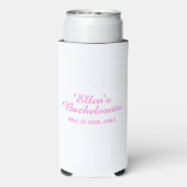 Rafraîchisseur Pour Canette Slim Bachelorette Koozie (Seltzer Verso)