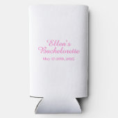 Rafraîchisseur Pour Canette Slim Bachelorette Koozie (Verso)