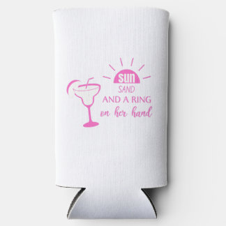 Rafraîchisseur Pour Canette Slim Bachelorette Koozie