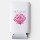 Rafraîchisseur Pour Canette Slim Bachelorette Party Sip & Celebrate Custom Shell Pk (Verso)