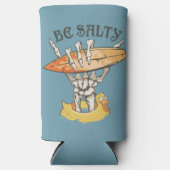 Rafraîchisseur Pour Canette Slim Be Salty Skeleton & Surboard (Recto)