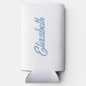 Rafraîchisseur Pour Canette Slim Beach Bachelorte Party Blue (Verso)